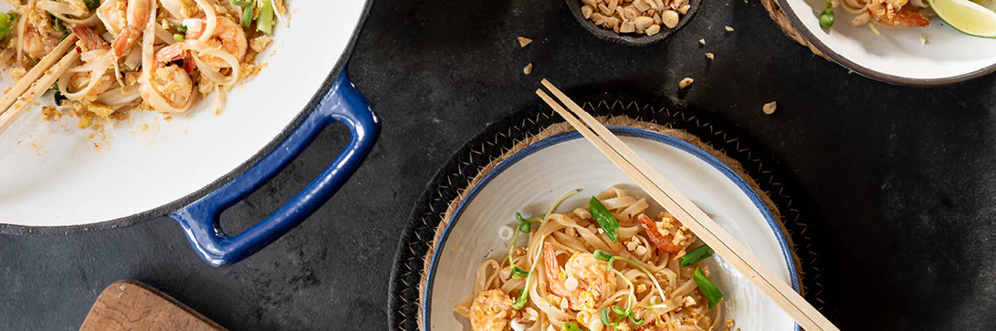 Pad Thai s kozicami