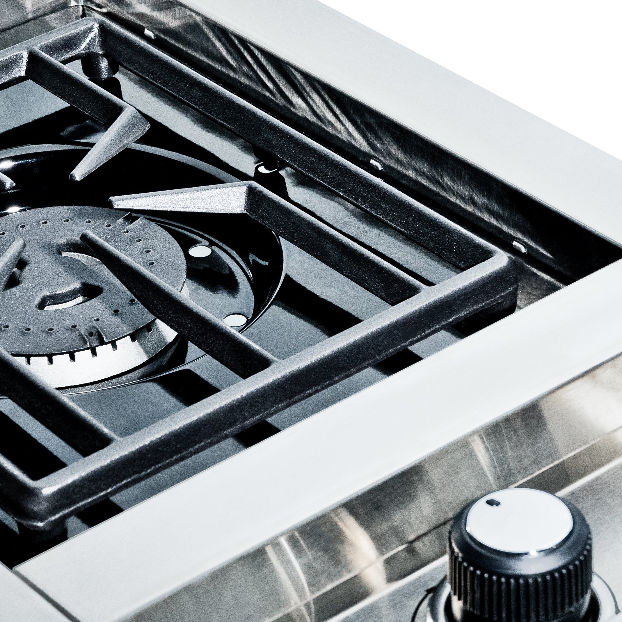 detajl stranskega kuhalnika Broil King S100