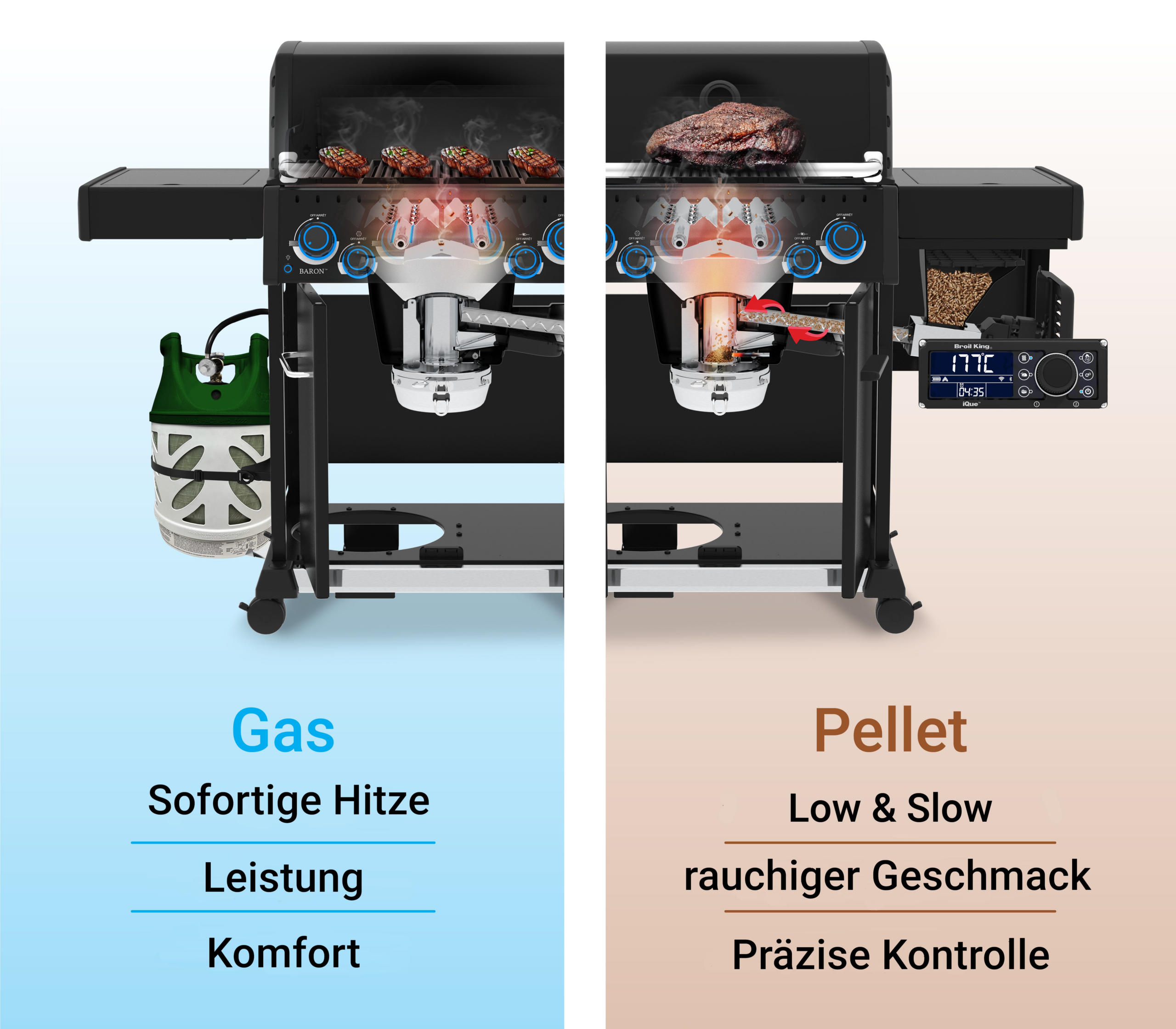 Baron Hybrid – plin in peleti