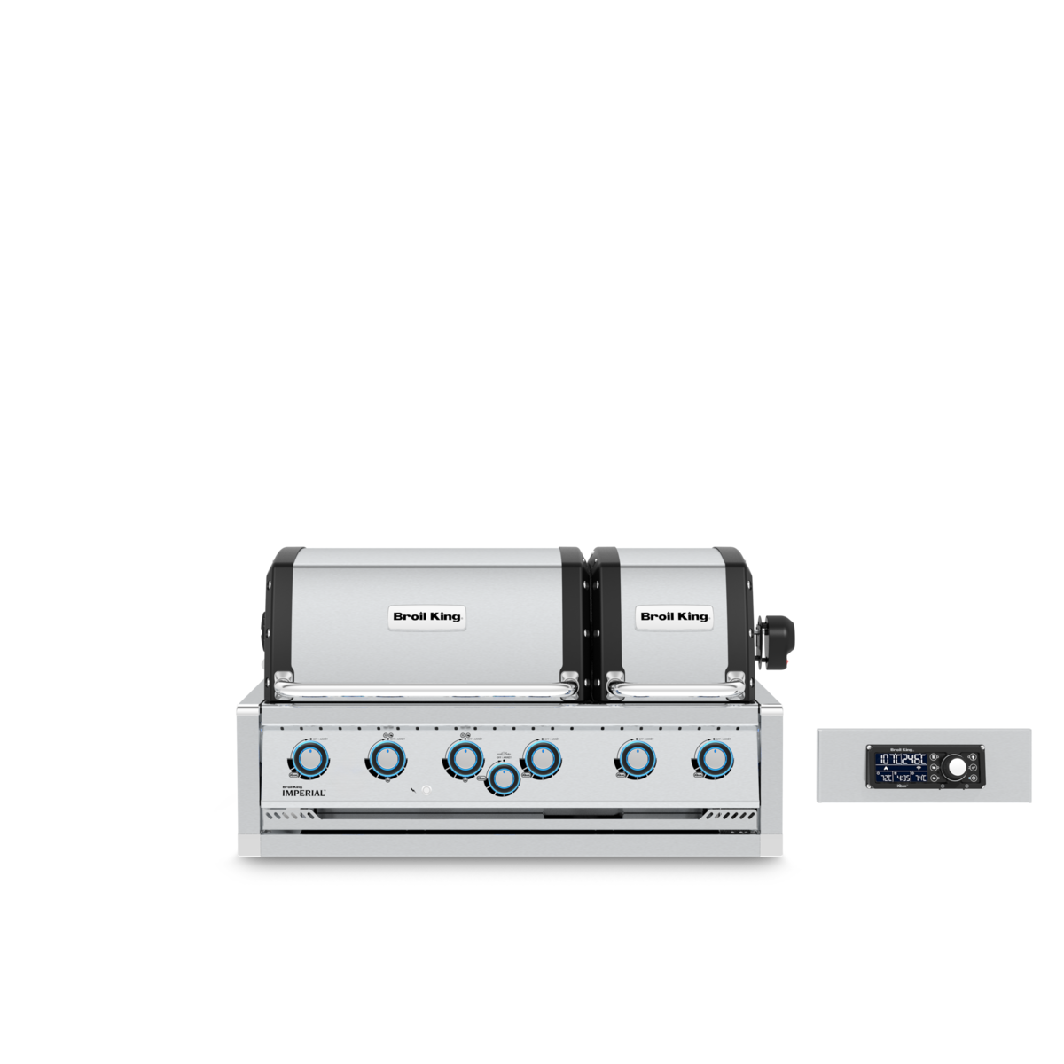 Vgradni plinski žar Broil King Imperial QS 670 Built-In z dvema kuhalnima komorama